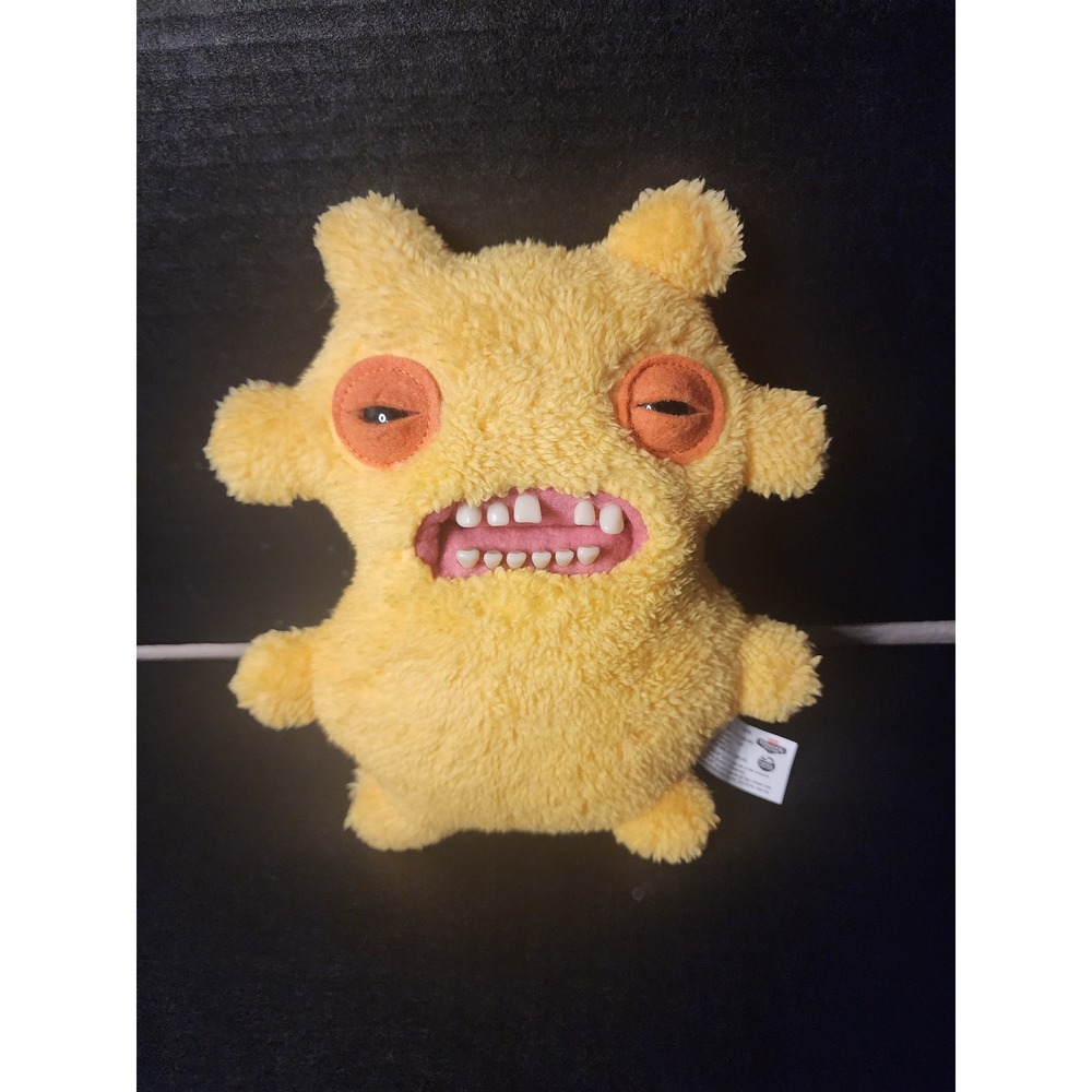 Zuru Fuggler Funny Ugly Monster Yellow Plush Sleepy Eyes Teeth 9 Inch 2024
